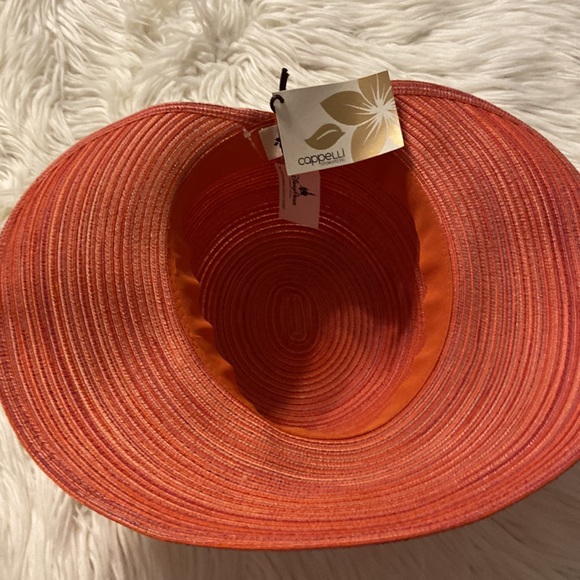 CAPPELLI Beach Hat new with tags beautiful summer hut see pictures - Picture 8 of 12